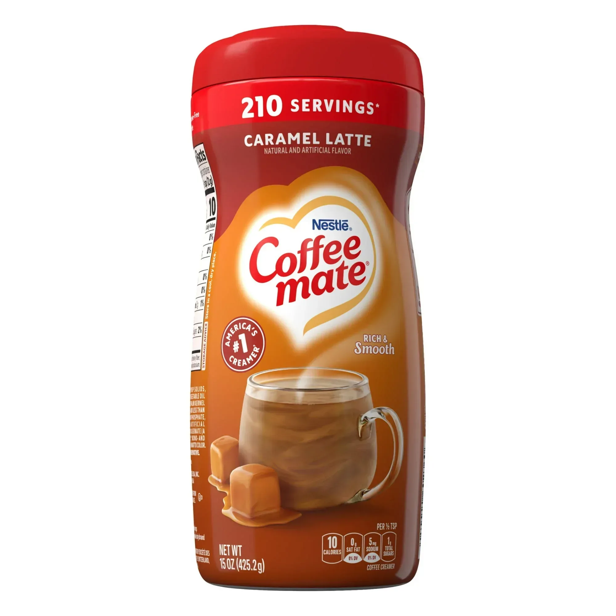 Nestle Coffeemate Caramel Latte Coffee Creamer, 15 oz