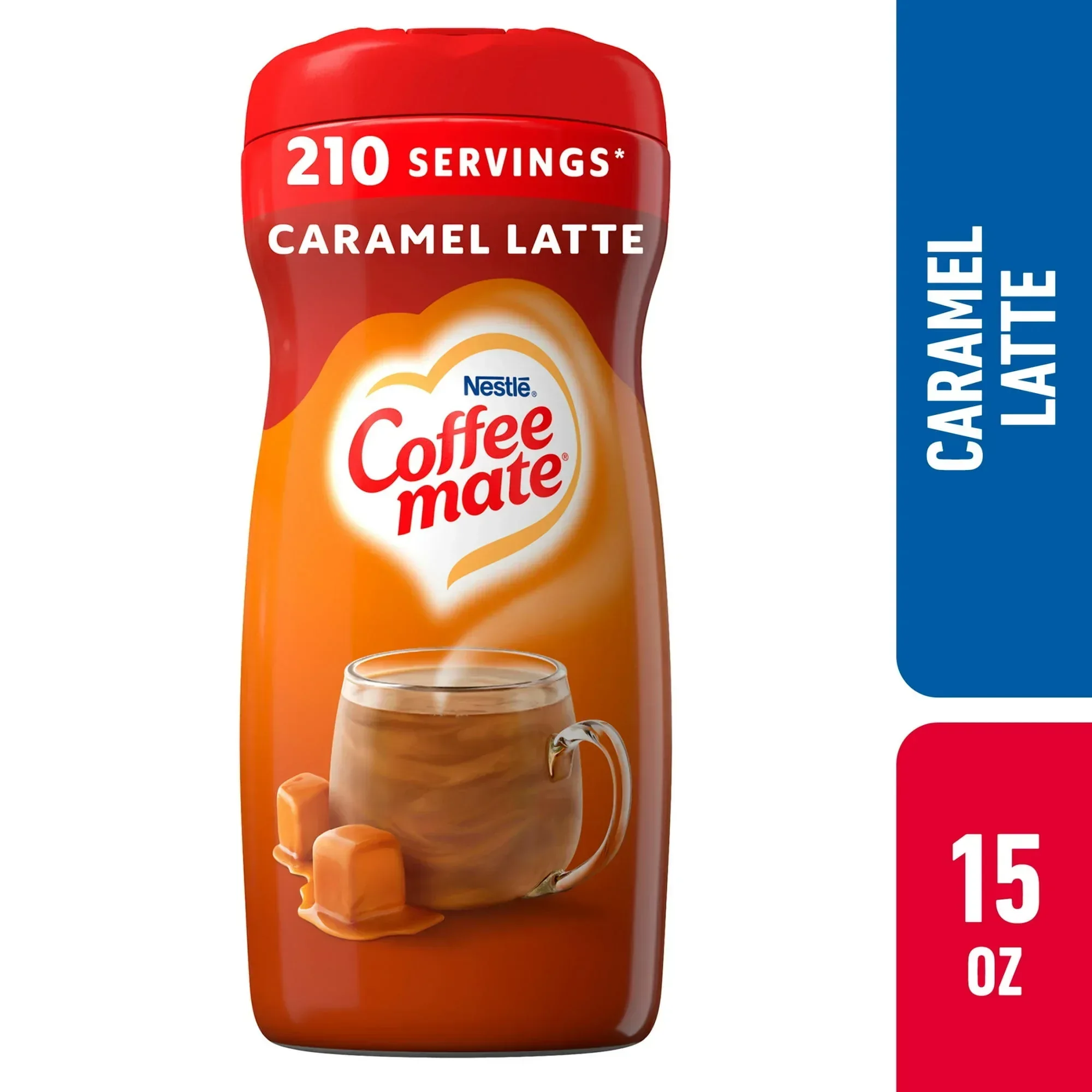 Nestle Coffeemate Caramel Latte Coffee Creamer, 15 oz - Image 2