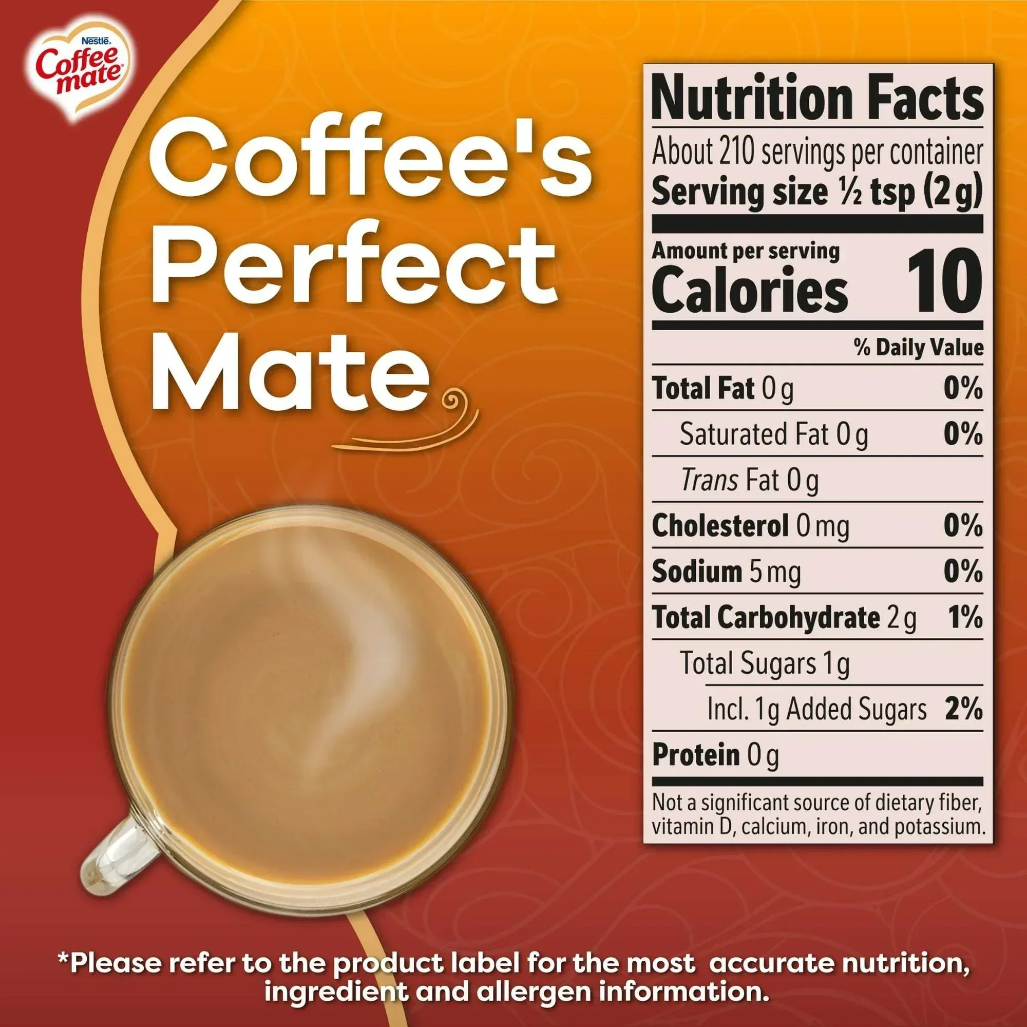 Nestle Coffeemate Caramel Latte Coffee Creamer, 15 oz - Image 4