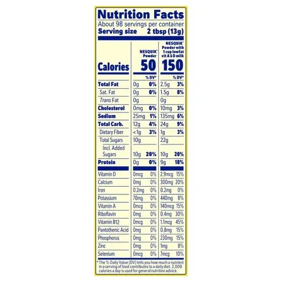 Nestle, Nesquik Chocolate Drink Mix, 2.81 lbs - Image 2