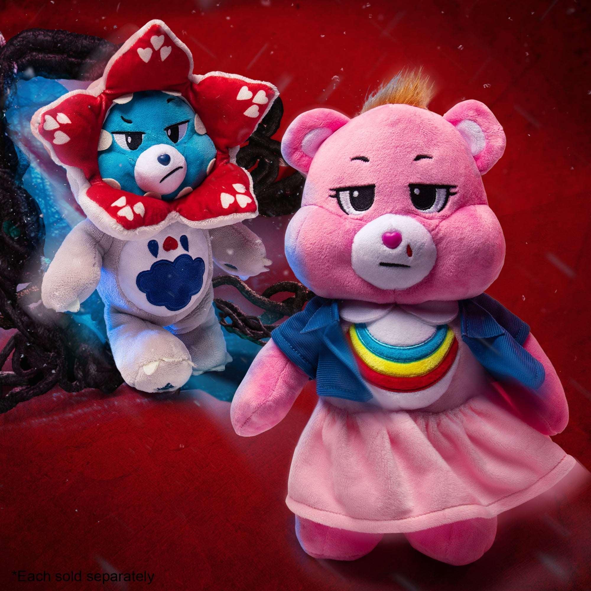 Netflix - Care Bears x Stranger Things Cheer Bear as Eleven, 12 Inch Plush - Image 5
