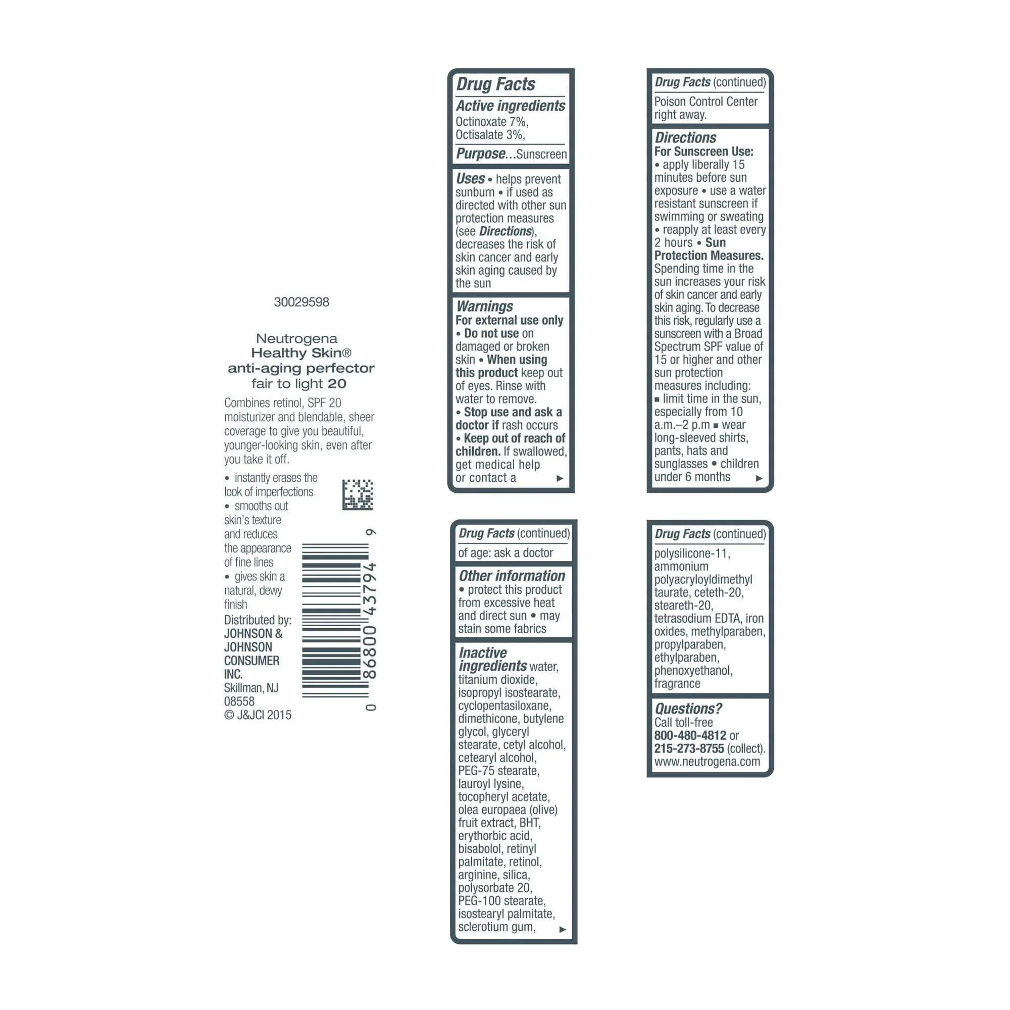 Neutrogena Healthy Skin Anti-Aging Moisturizer, 1 fl. oz - Image 8