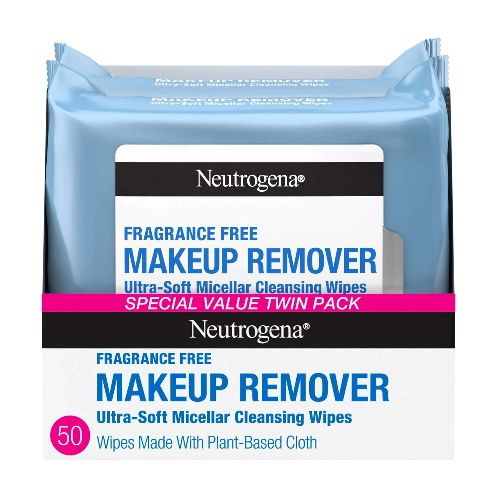 Neutrogena Makeup Remover Wipes & Face Cleansing Towelettes, Fragrance-Free, 25 Count - Image 10