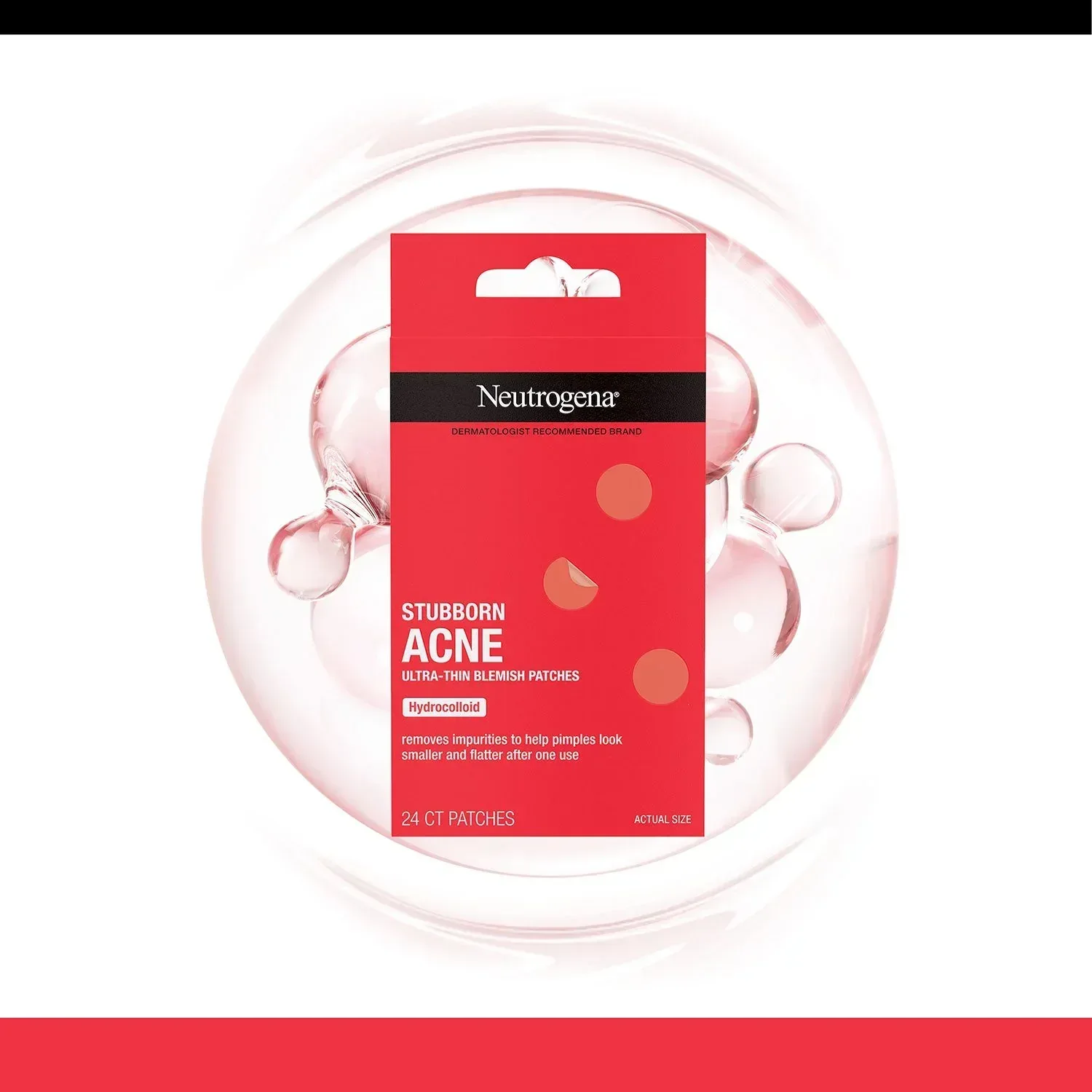 Neutrogena Stubborn Acne Blemish Patches, 24 ct., 3 pk. - Image 2