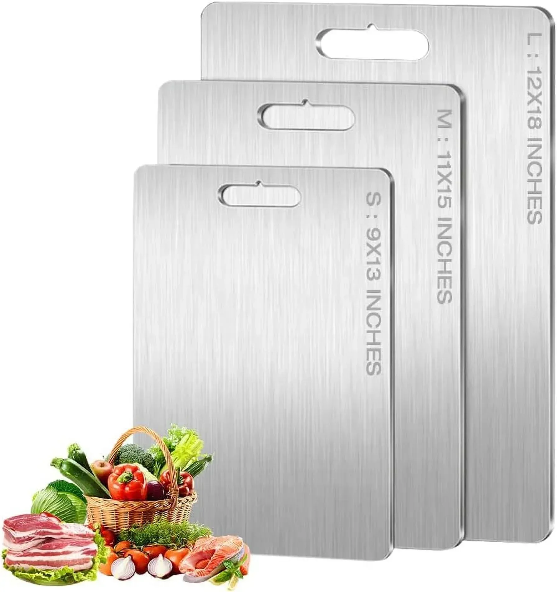 New Titanium Cutting Boards - 100% Pure Titanium Cutting Boards for Kitchen - Cutting Edge Hygiene & Durability, Double Sided Medical-grade Titanium Cutting Mat from Japan - Image 9