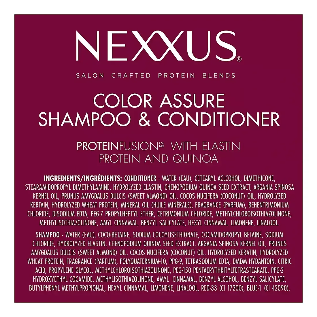 Nexxus Color Assure Shampoo and Conditioner Enhances Color Vibrancy for Up to 40 Washes, 2 ct./32 oz. - Image 3