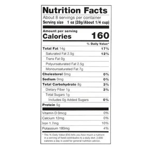 Nice! Whole Cashews Unsalted 8.5oz - Image 6