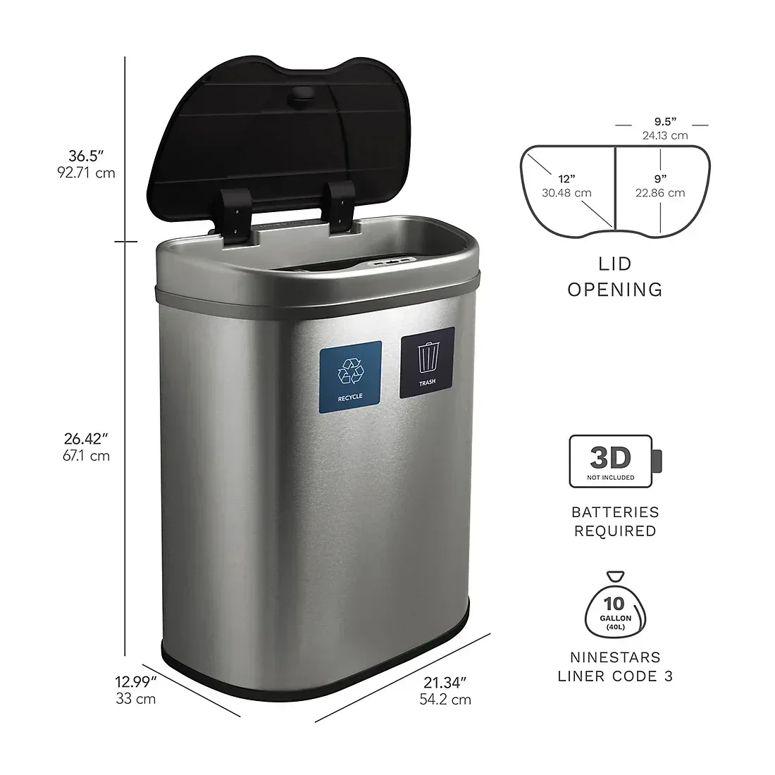 NineStars 18.5-Gal. Sensor Recycle Unit - Image 4