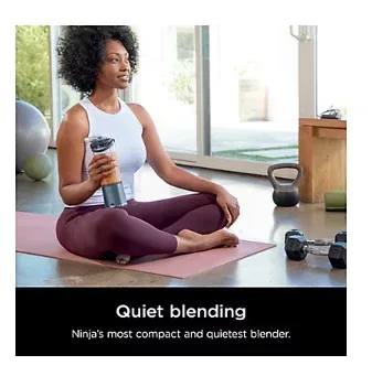 Ninja Blast Portable Blender - Denim Blue - Image 2