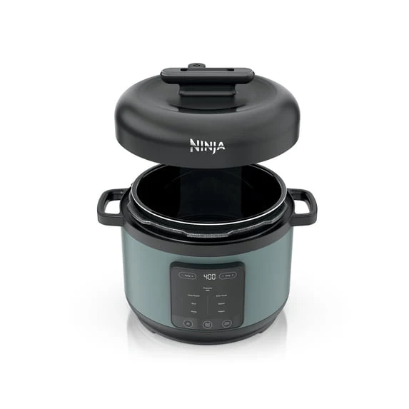 Ninja HyperHeat 8-in-1 6.5 Qt Pressure Cooker, Steam, Slow Cook, Sear, Yogurt & More, with SimpliServe Pot, PC200 Sage Leaf - Image 2