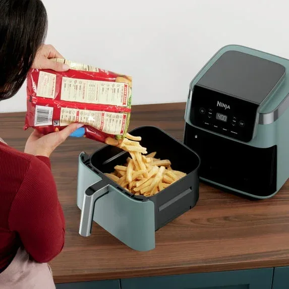 Ninja Pro 4-in-1 Air Fryer, XL 6.5-Qt Basket, 4 Functions, Air Crisp Technology, Non-stick, Crisper Plate, AF180WMSG Sage - Image 5