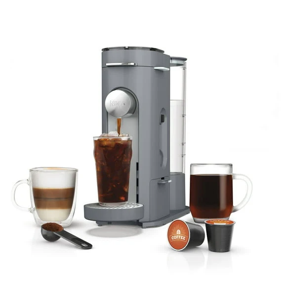 Ninja Single-Serve Pods & Grounds Hot and Iced Coffee Brewer with Rapid Cold Brew, PB045 - Image 6