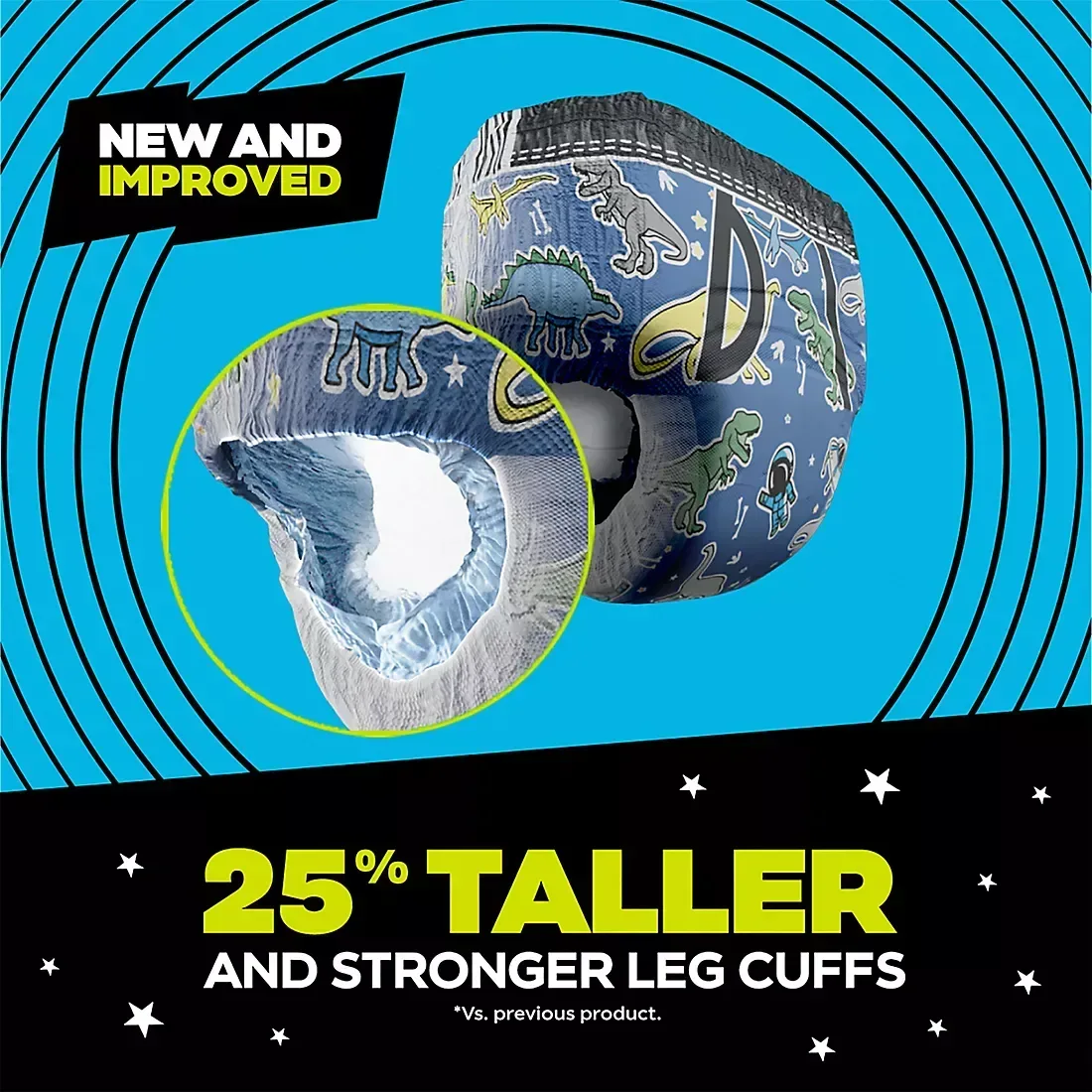 Ninjamas Nighttime Bedwetting Underwear for Boys (Select Size) - Image 2