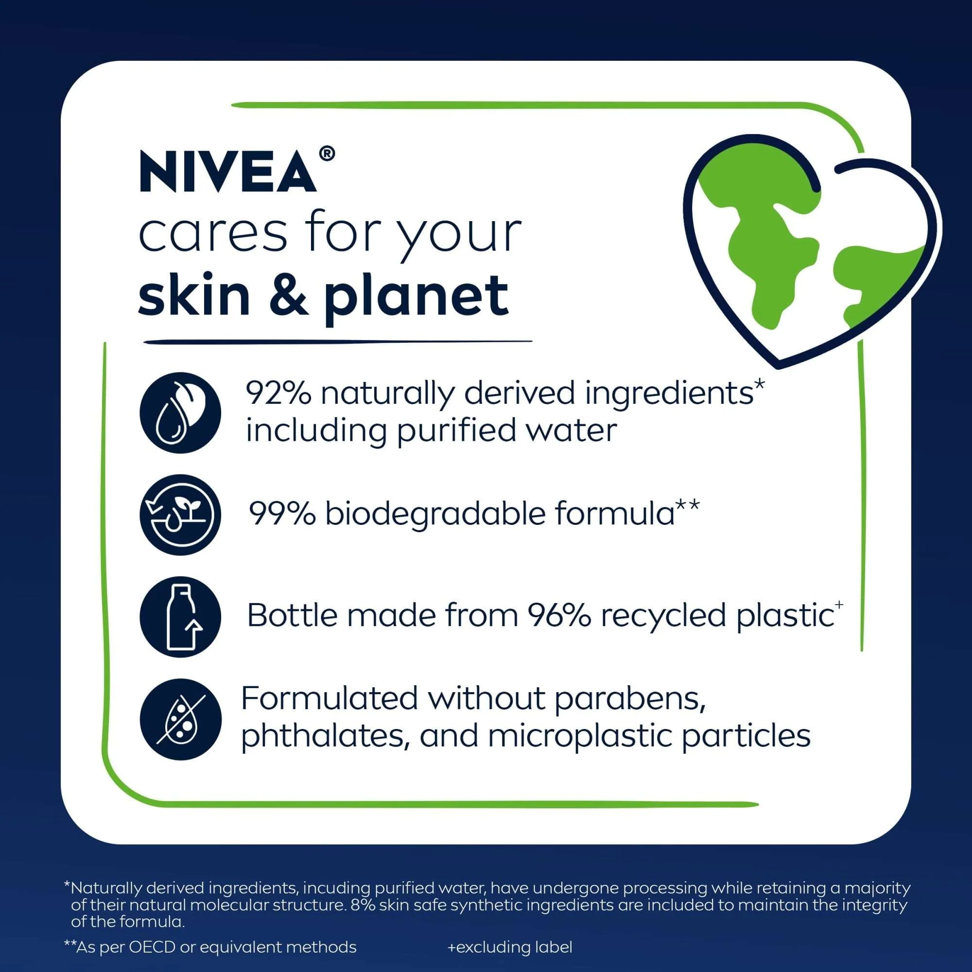 NIVEA MEN Maximum Hydration 3-in-1 Men's Body Wash for Dry Skin with Aloe Vera, 16.9 fl oz - Image 9