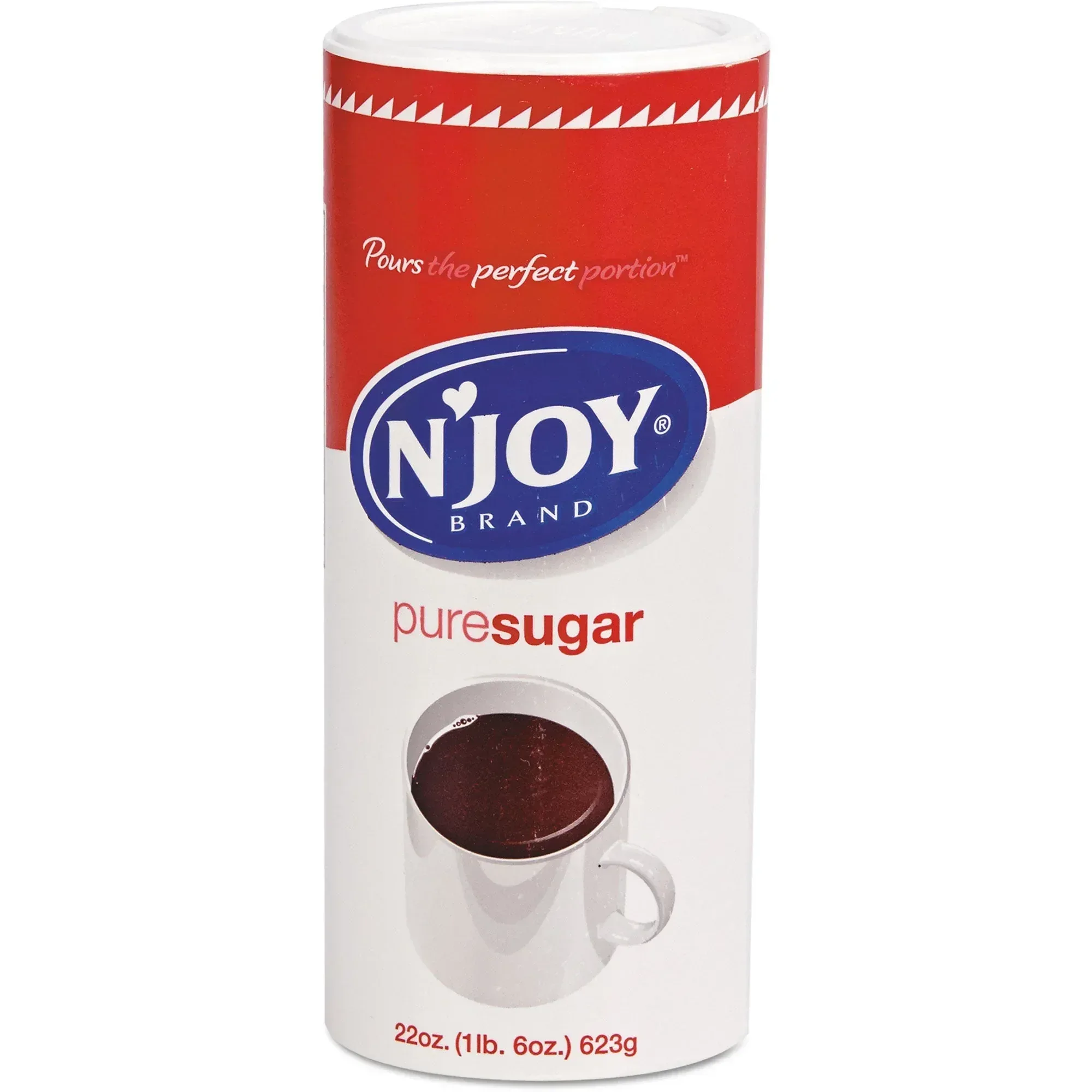 N'Joy Pure Sugar, 22 oz, 8-count - Image 2