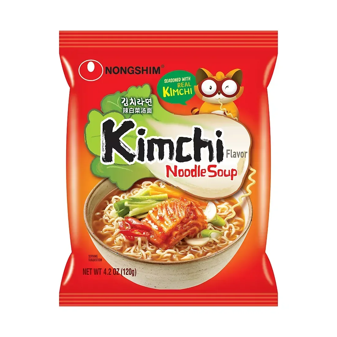 Nongshim Kimchi Ramyun Noodle Soup, 16 pk./4.2 oz. - Image 3