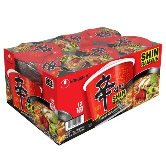 Nongshim, Shin Big Bowl 4.02 oz, 12-Count - Image 3