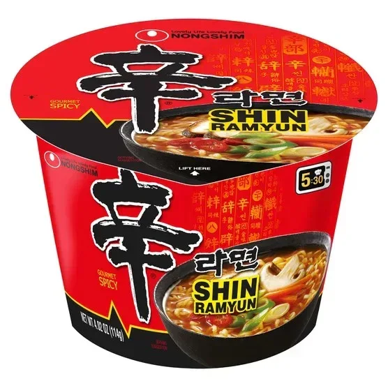 Nongshim, Shin Big Bowl 4.02 oz, 12-Count - Image 4