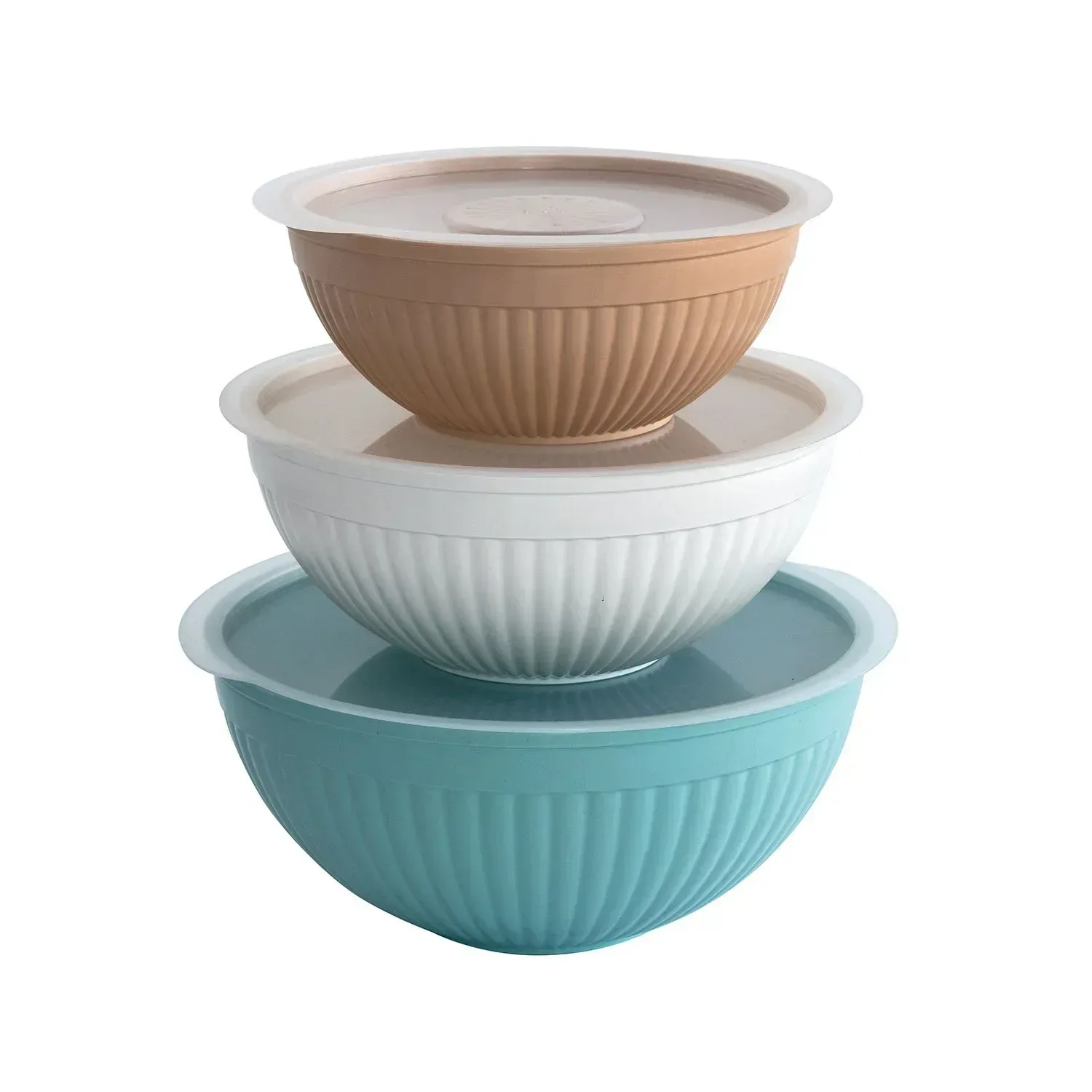 Nordic Ware 10-Piece Microwavable Bowl Set with Covers - Image 6
