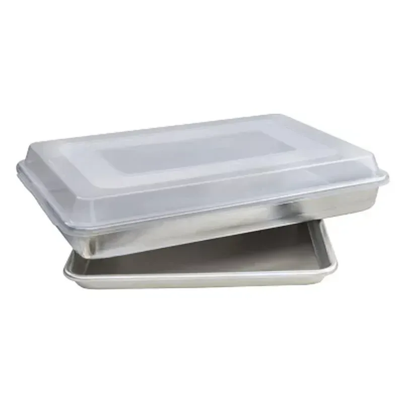 Nordic Ware 3-Piece Natural Aluminum Baking Pan Set - Image 2