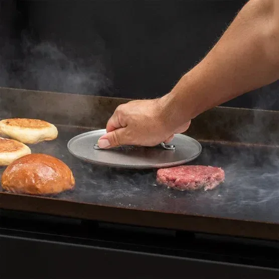 Nordic Ware Dual Top Grill Griddle with Grill Press - Image 5