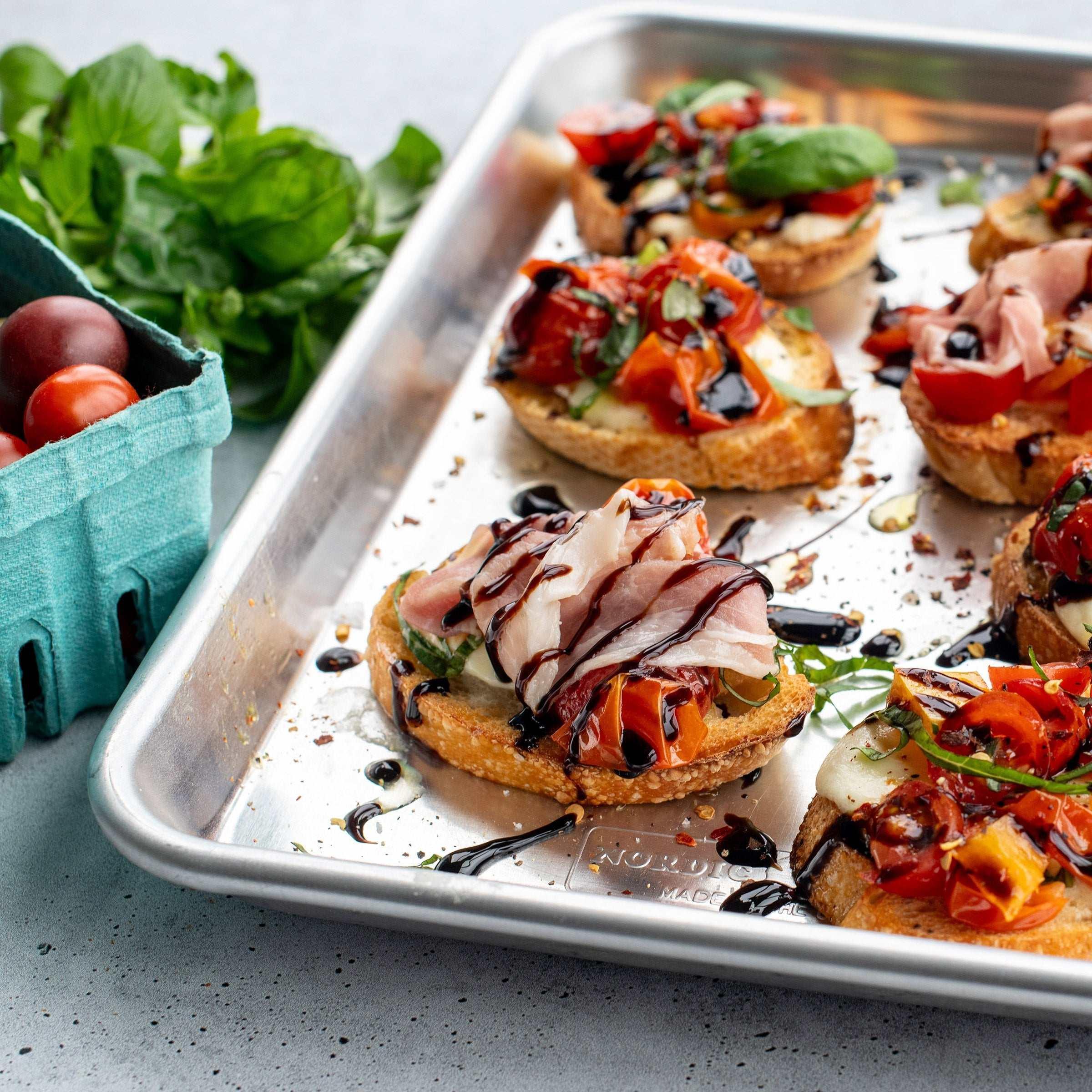 Nordic Ware Naturals Aluminum 1/6 Sheet Pan, 4-pack - Image 7