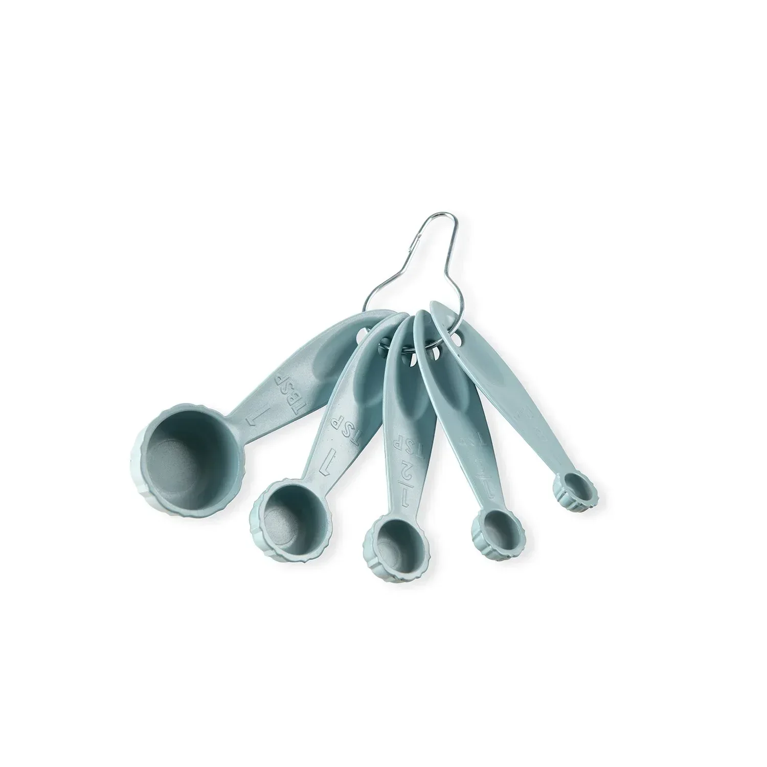 Nordic Ware Sea Glass Blue Measuring Cups and Measuring Spoons Set - Image 4