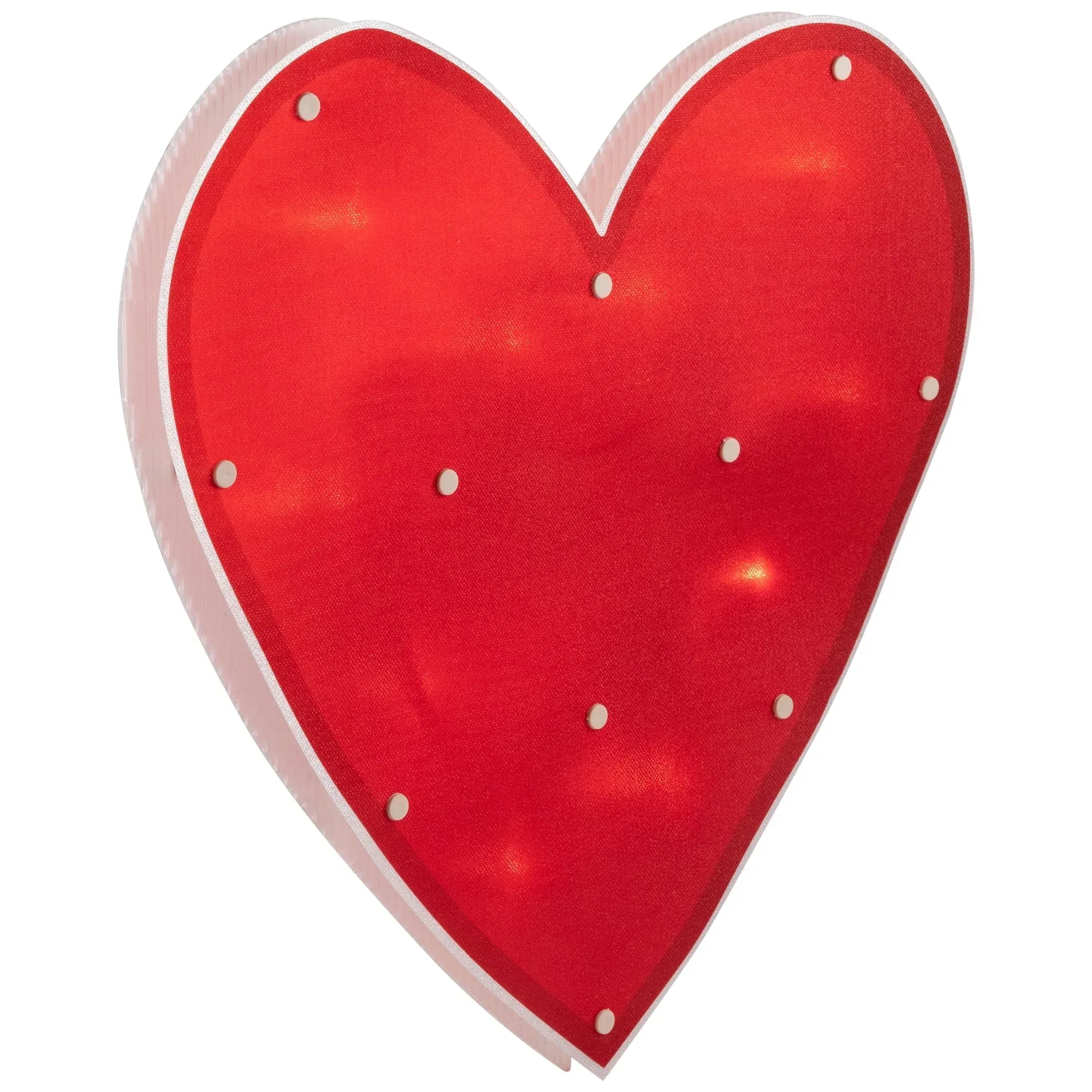 Northlight 14" Lighted Heart Valentine's Day Window Silhouette - Image 4