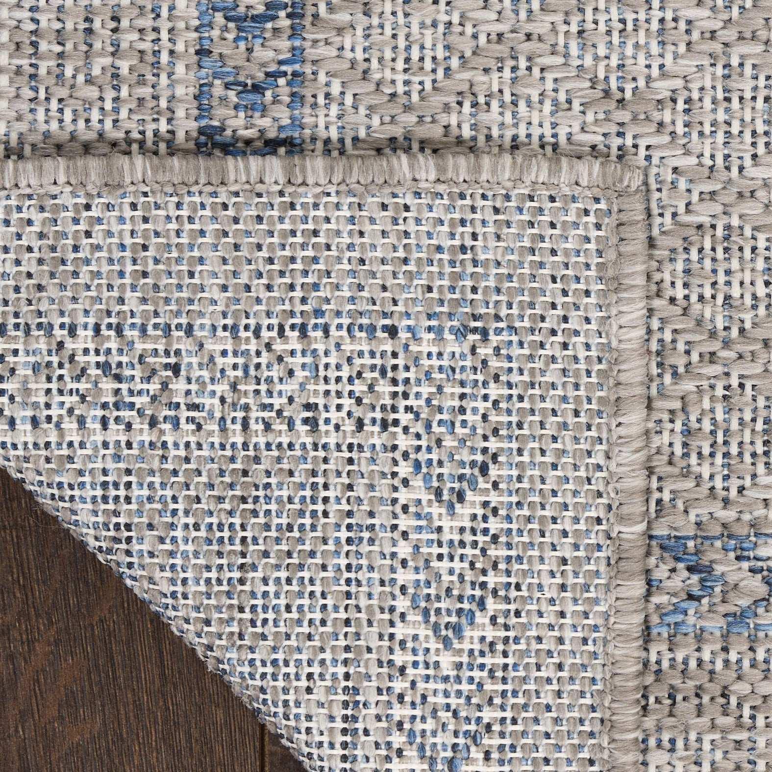 Nourison Garden Spring Indoor/Outdoor Rug Collection, Meadow Gray - Image 6