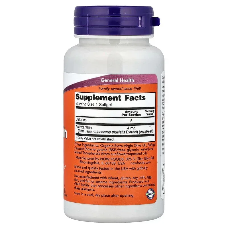 NOW Foods, Astaxanthin - Image 3
