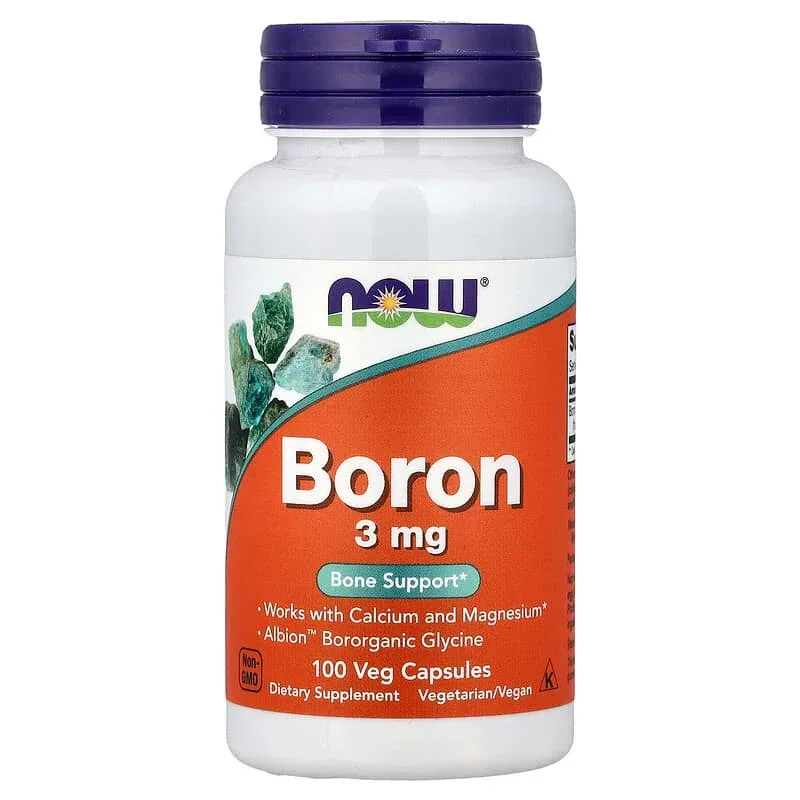 NOW Foods, Boron, 3 mg
