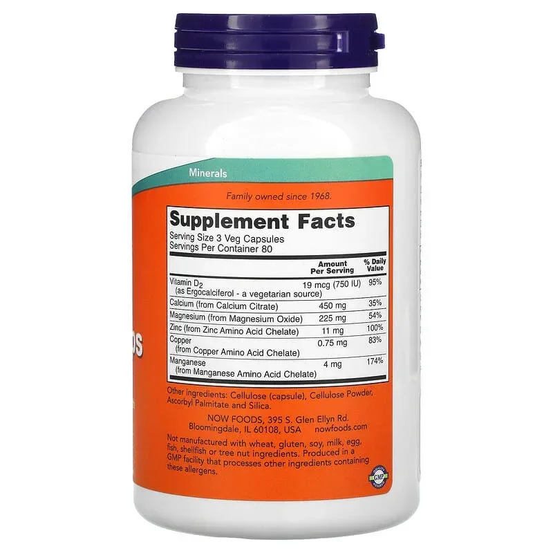 NOW Foods, Calcium Citrate - Image 15