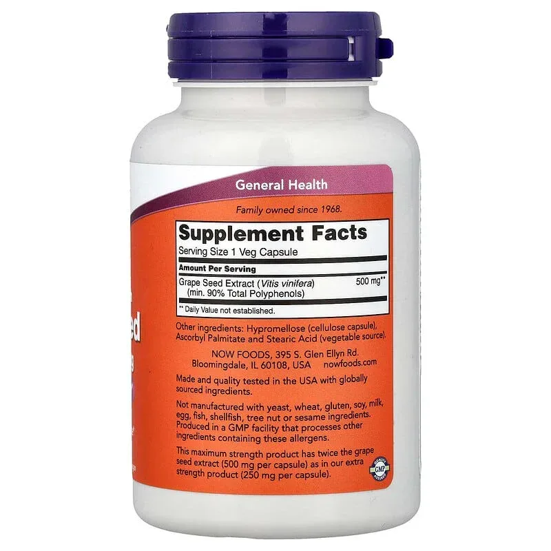 NOW Foods, Celery Seed Extract, Veg Capsules - Image 8
