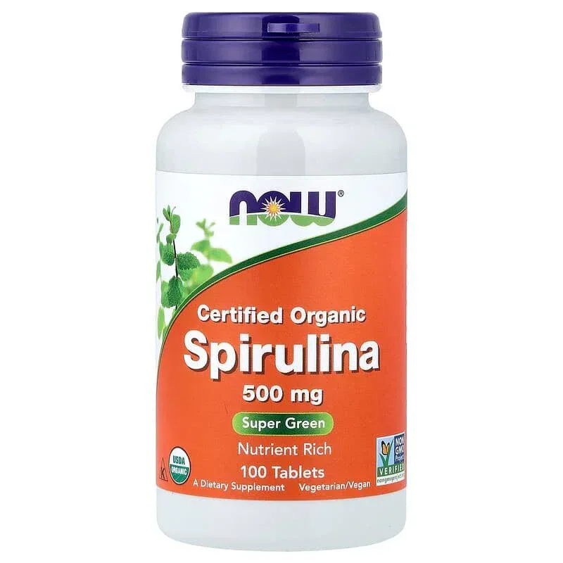 NOW Foods, Certified Organic Spirulina
