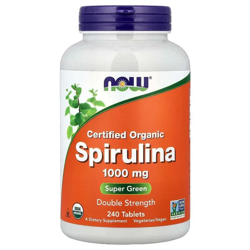 NOW Foods, Certified Organic Spirulina - Image 25