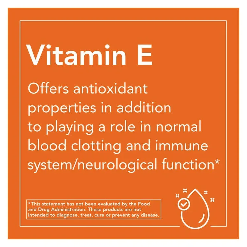 NOW Foods, E-400, 268 mg (400 IU) - Image 3