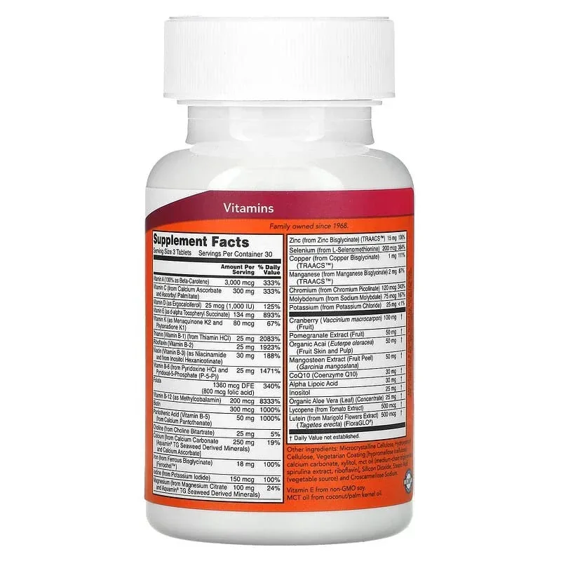 NOW Foods, Eve, Superior Women's Multi, Tablets - Image 2