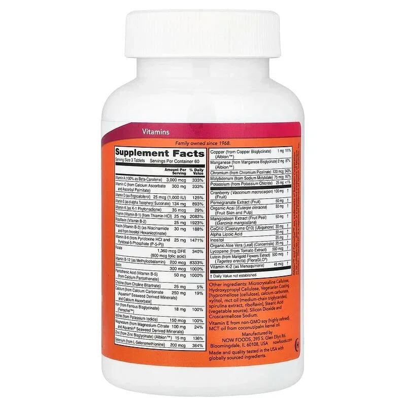 NOW Foods, Eve, Superior Women's Multi, Tablets - Image 8