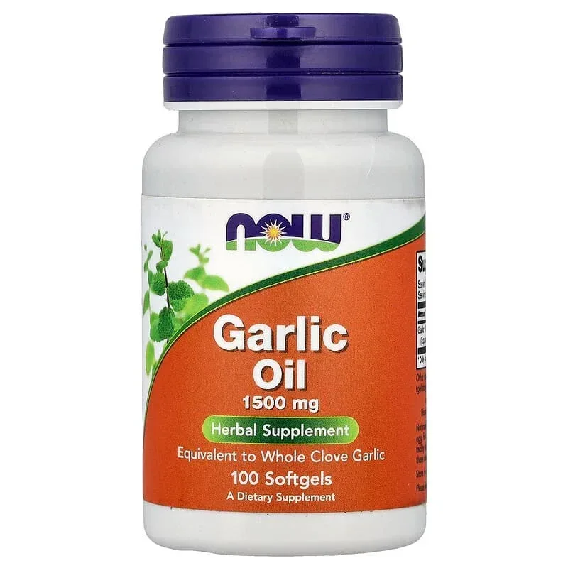 NOW Foods, Garlic Oil, 1,500 mg, Softgels