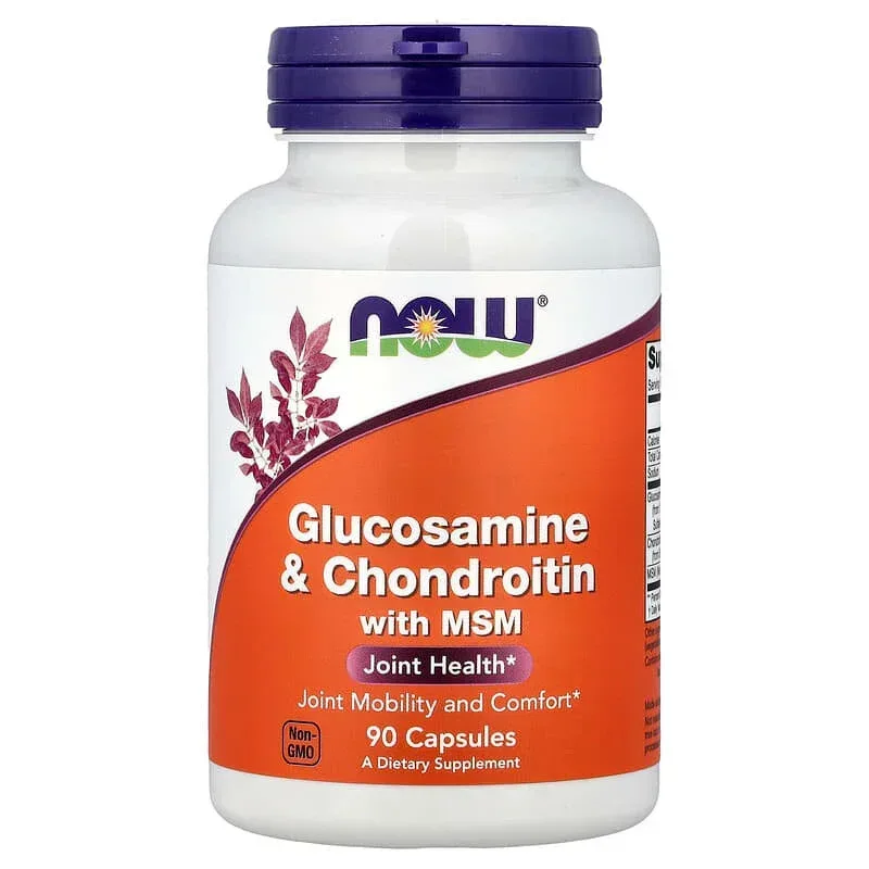 NOW Foods, Glucosamine & Chondroitin with MSM Capsules