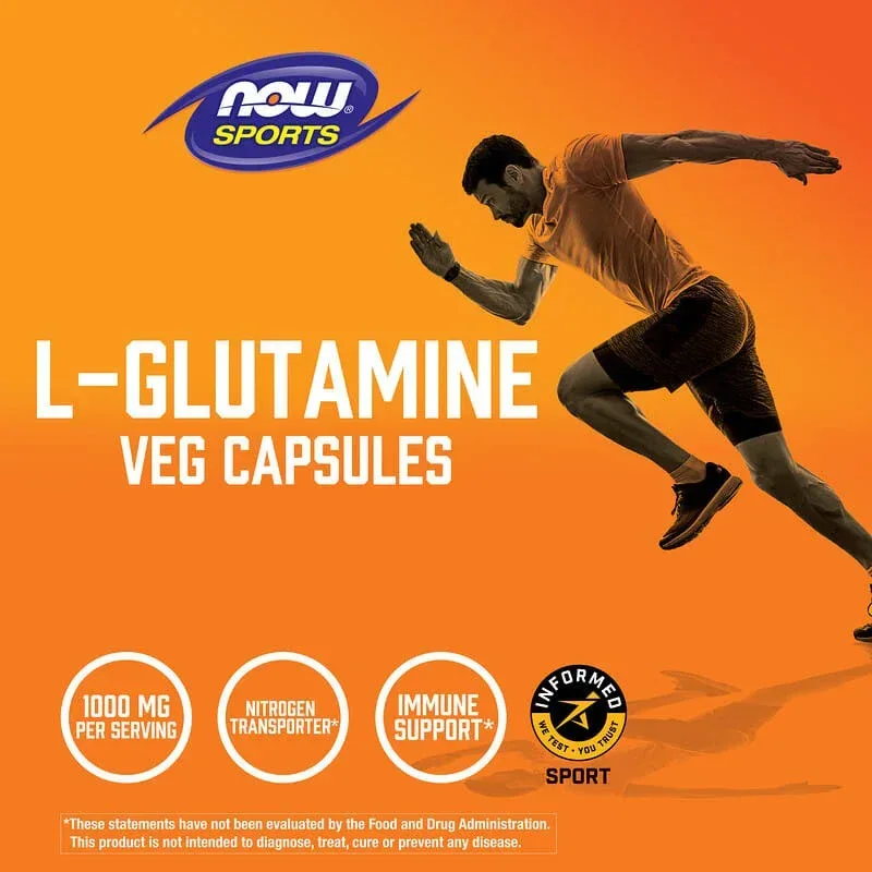 NOW Foods, L-Glutamine, 500 mg & 1000 mg - Image 16