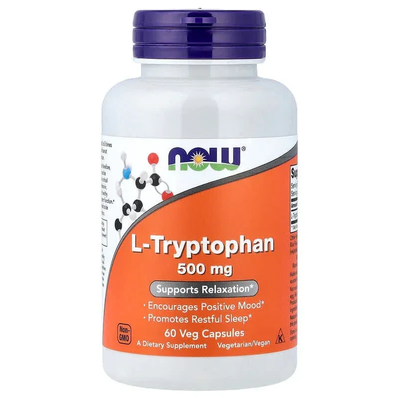 NOW Foods, L-Tryptophan, 500 mg