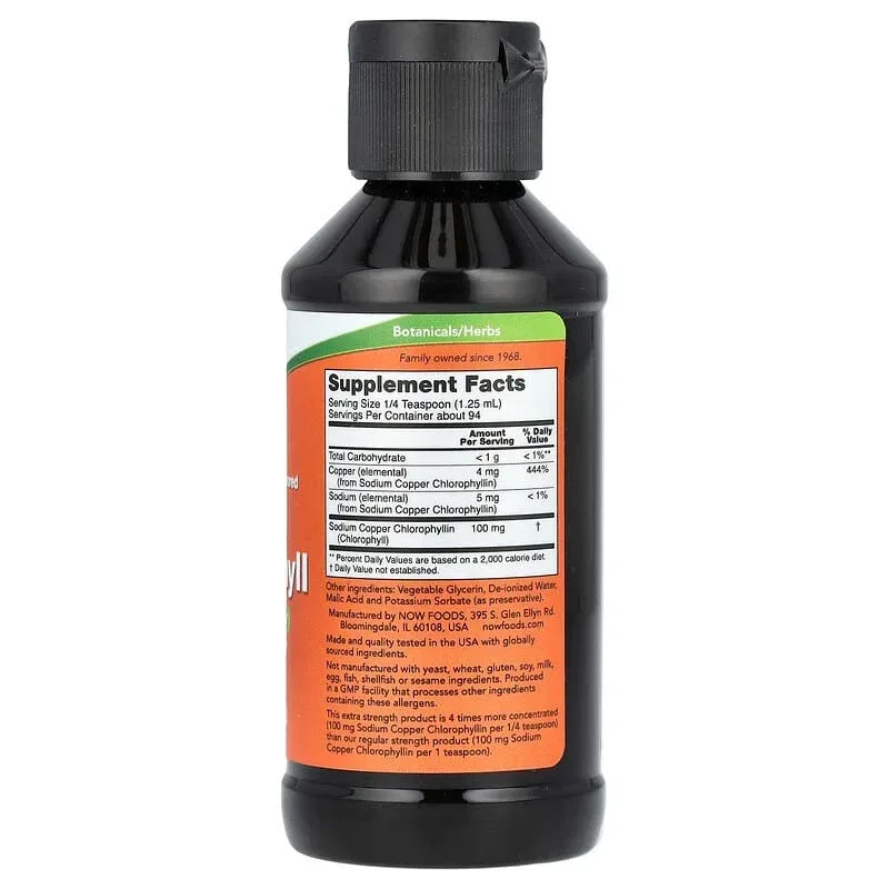 NOW Foods, Liquid Chlorophyll - Image 8