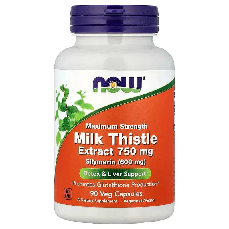 NOW Foods, Milk Thistle Extract 300 mg & 750 mg - Image 14