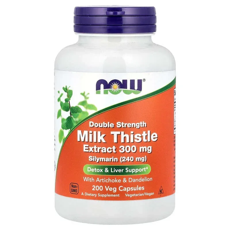 NOW Foods, Milk Thistle Extract 300 mg & 750 mg - Image 9