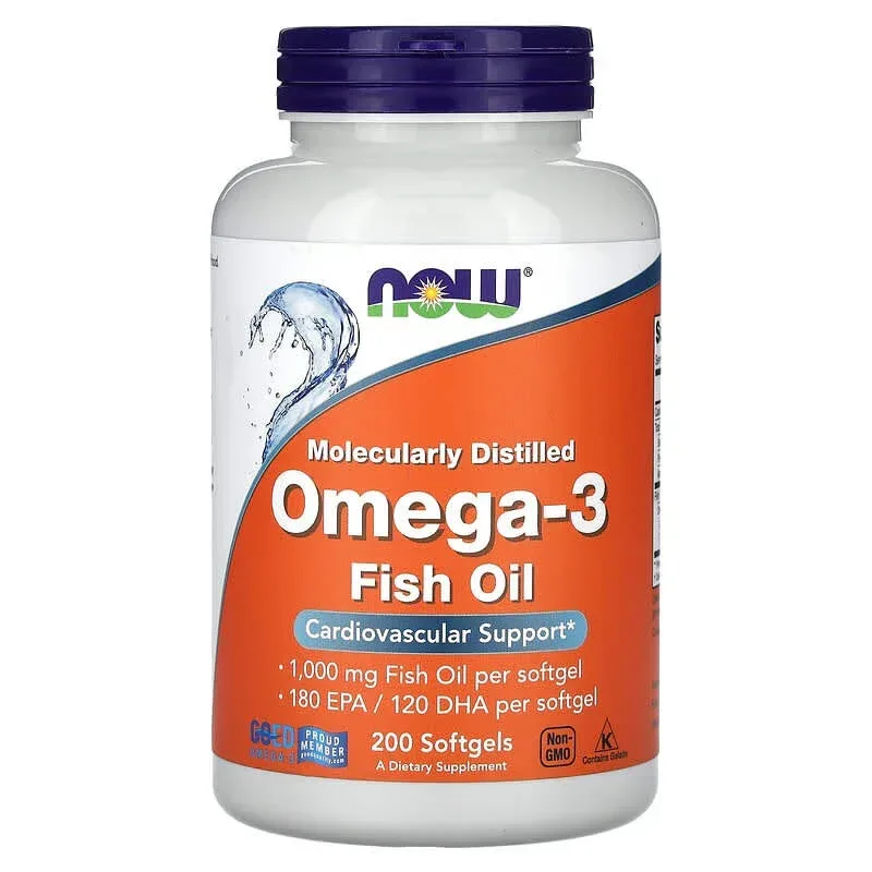 NOW Foods, Omega-3 Fish Oil, Softgels - Image 16
