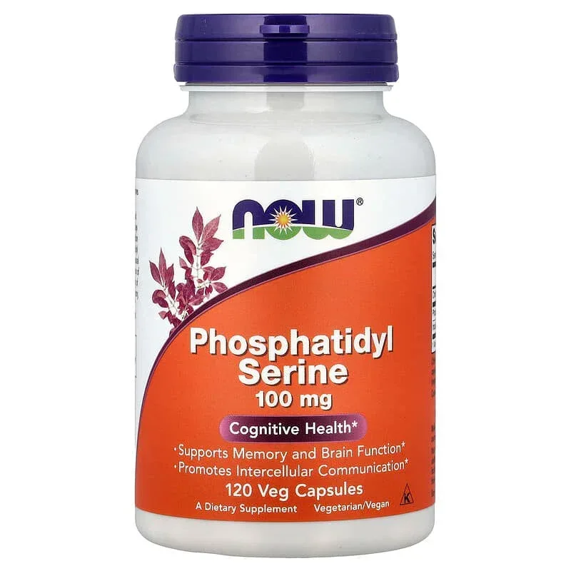 NOW Foods, Phosphatidyl Serine, Veg Capsules - Image 7