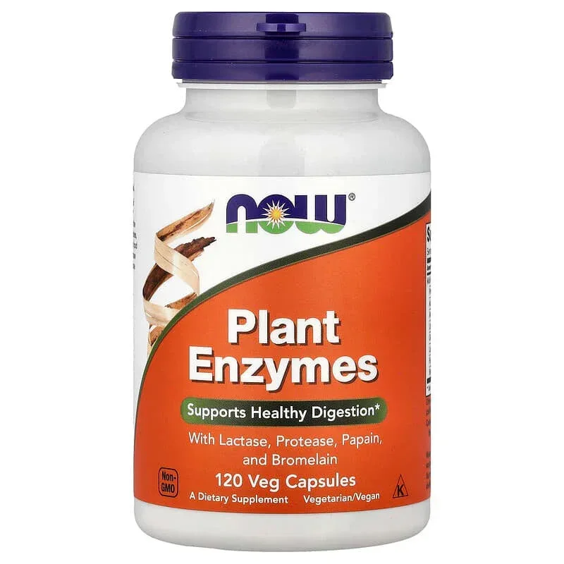 NOW Foods, Plant Enzymes, Veg Capsules