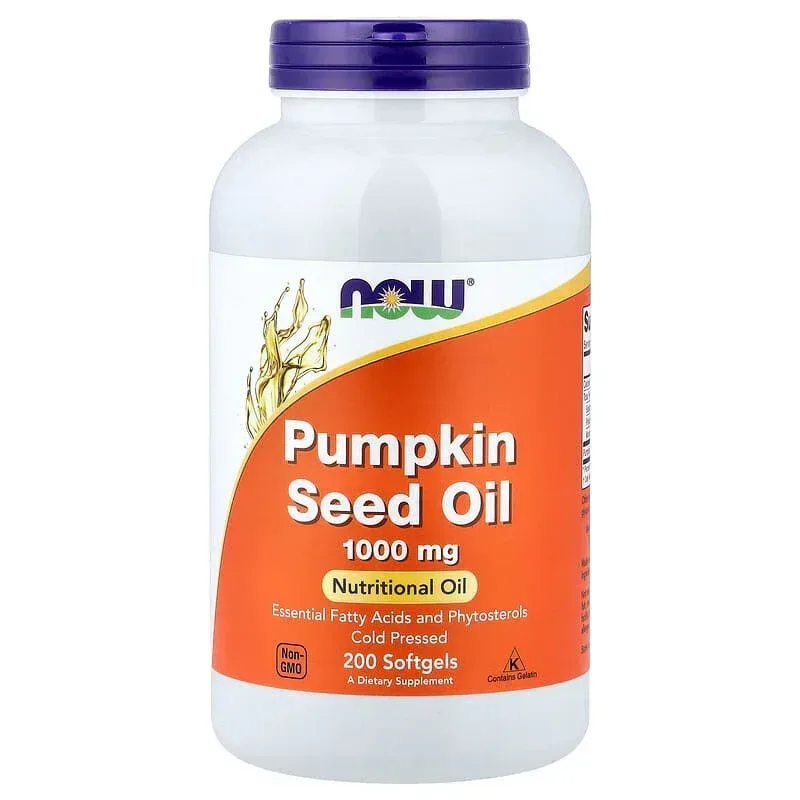 NOW Foods, Pumpkin Seed Oil, 100 Softgels (1,000 mg per Softgel) - Image 6