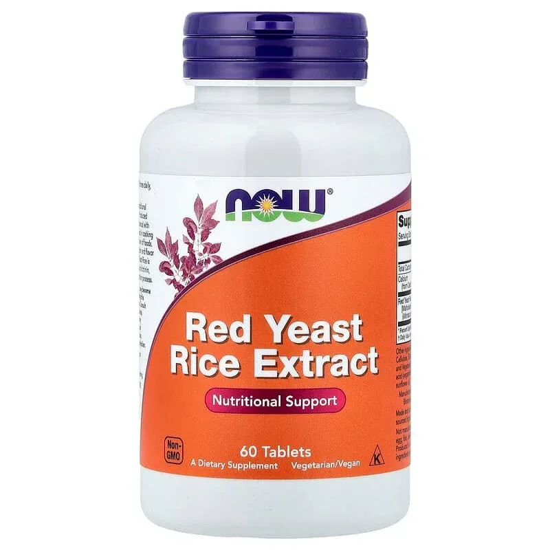 NOW Foods, Red Yeast Rice Extract, Tablets